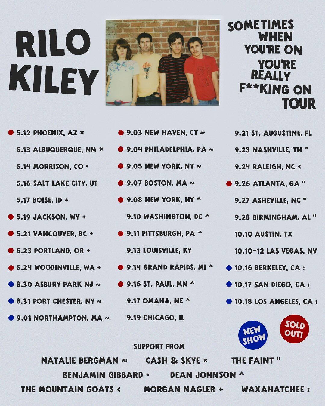 Natalie Bergman Tour Poster 2026